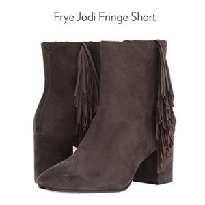 Frye Jodi Fringe Bootie NIB